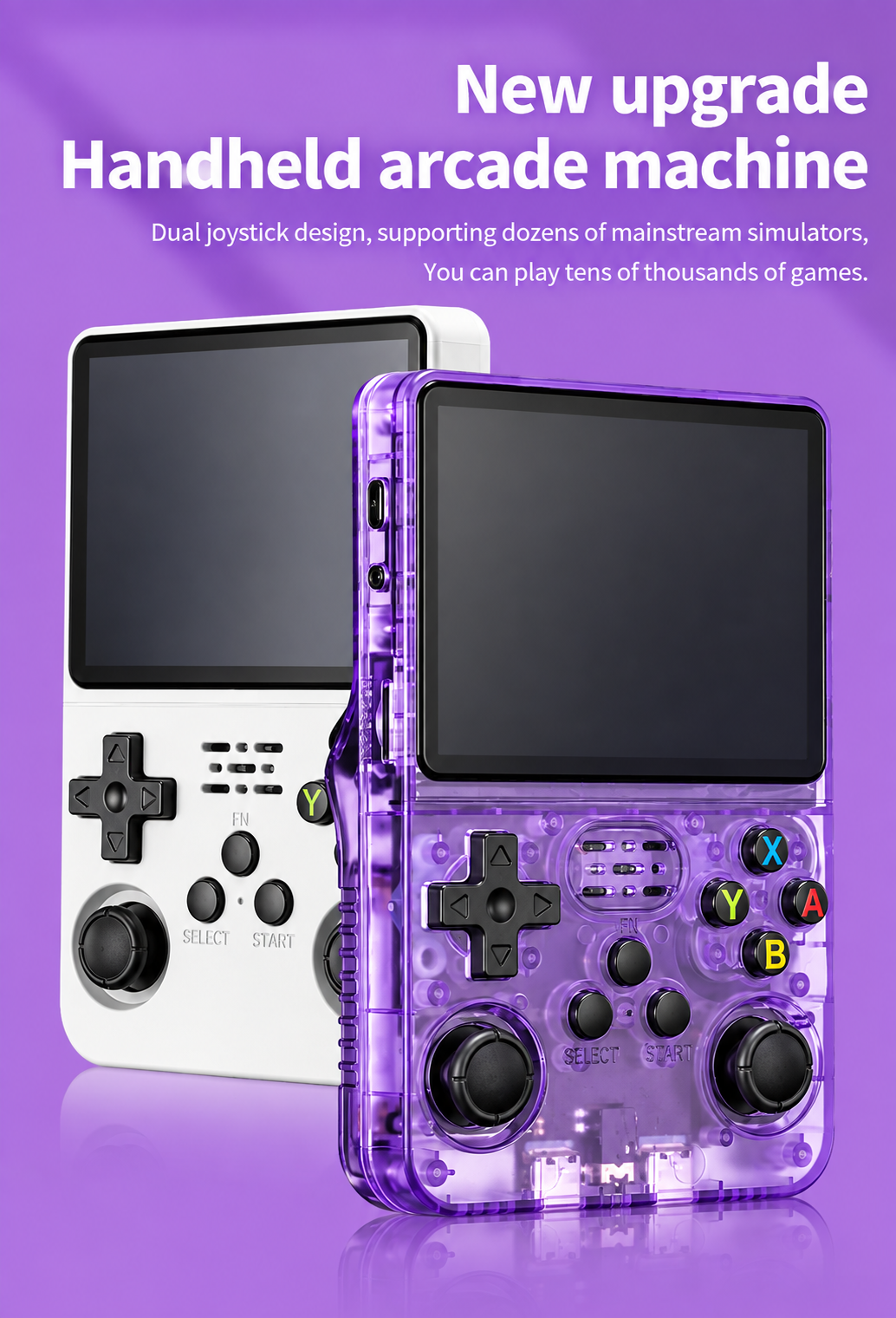 🎮🔥 Ultimate Retro Handheld Game Console – Thousands of Classic Games in Your Pocket!