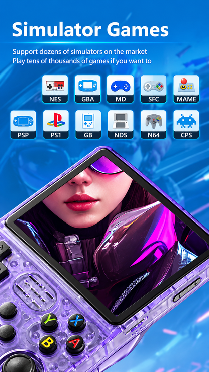 🎮🔥 Ultimate Retro Handheld Game Console – Thousands of Classic Games in Your Pocket!