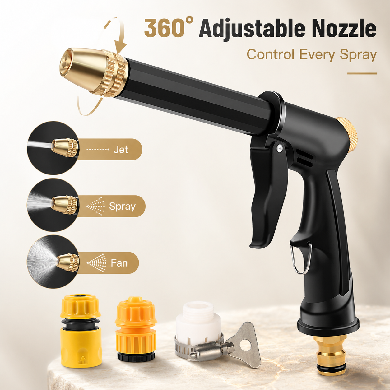 🚀🔥55% OFF TODAY💦 Premium High-Pressure Water Gun for Cars & Gardens