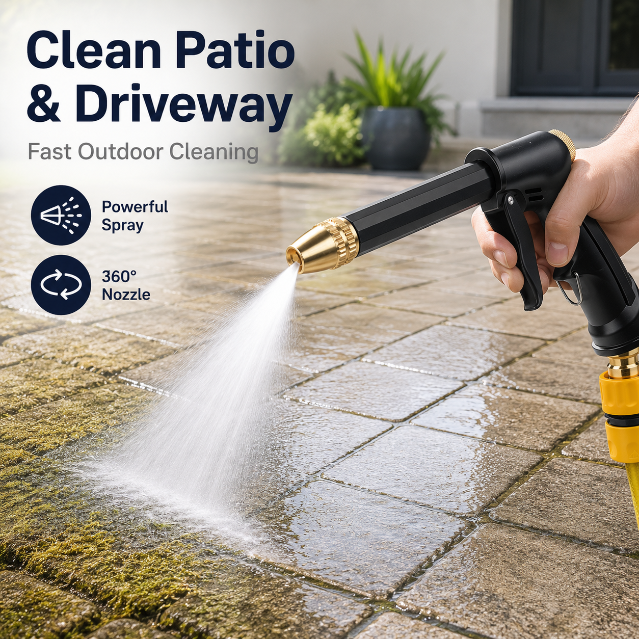 🚀🔥55% OFF TODAY💦 Premium High-Pressure Water Gun for Cars & Gardens