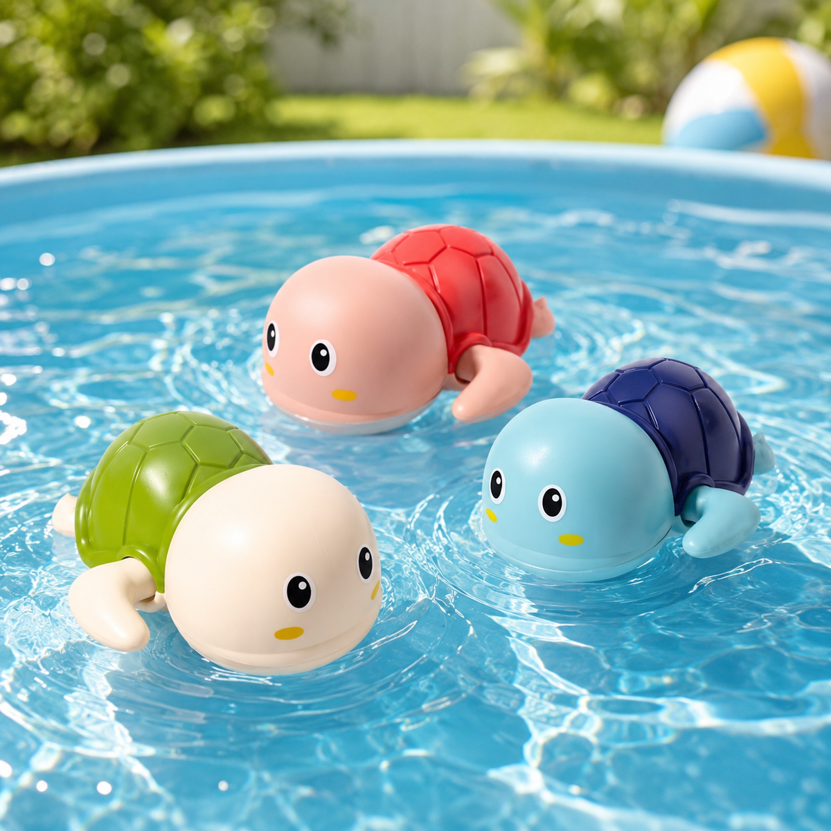 Swimming Baby Bath Toys, Water Pool Floating Wind Up Toys