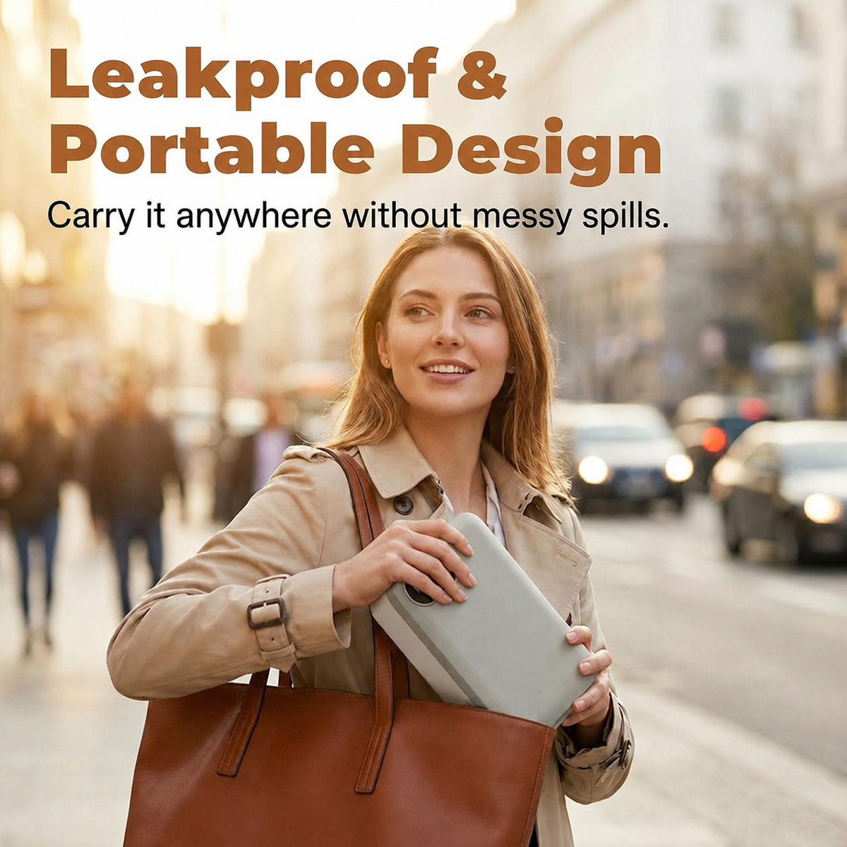 🎀RECHARGEABLE🍱⚡ Portable electric lunch box with self-heating 🔋🌡️