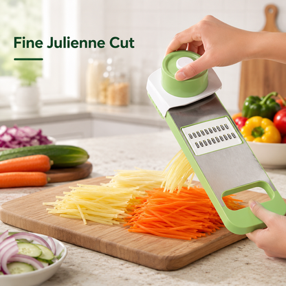 🥗🔪 Multi-Function Vegetable Slicer – Slice, Shred & Julienne
