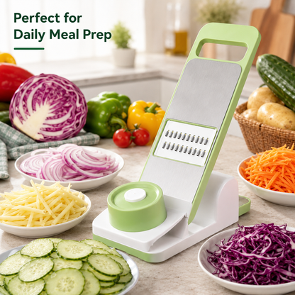 🥗🔪 Multi-Function Vegetable Slicer – Slice, Shred & Julienne