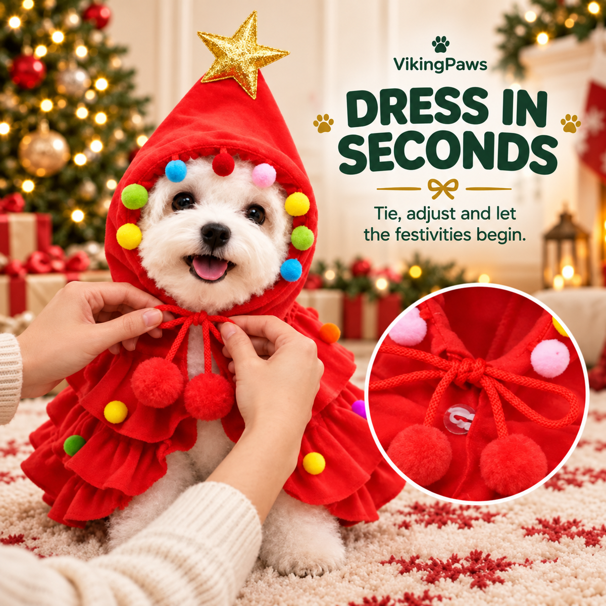 Christmas Tree Pet Costume
