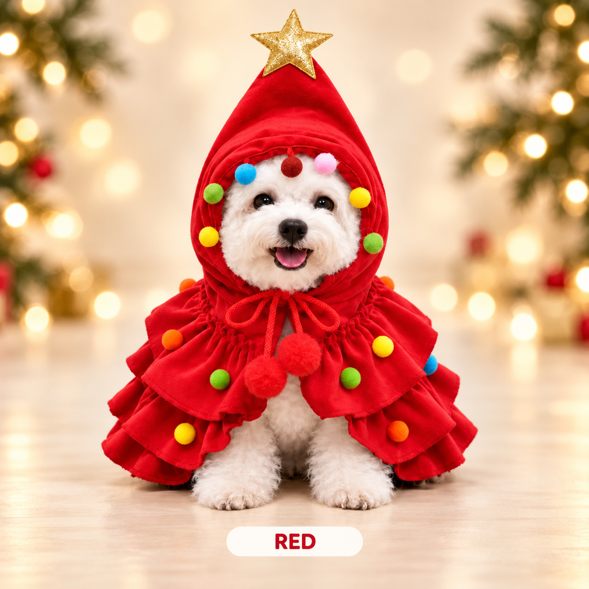 Christmas Tree Pet Costume
