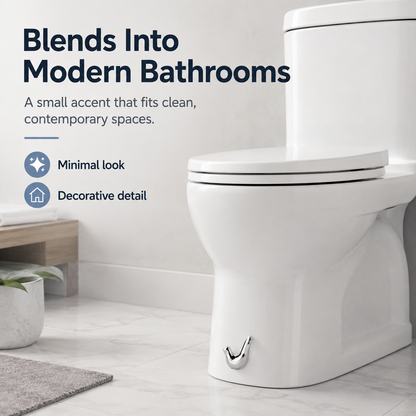 🐦🛠️2 Pcs Ceramic Bird Toilet Floor Bolt Caps