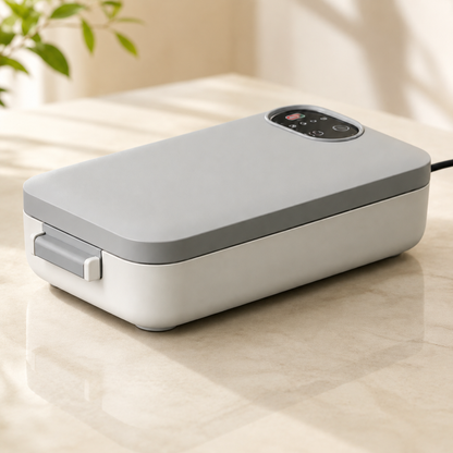 🍱 LIMITED-TIME 50% OFF! ✨ Portable Electric Lunch Box – Self-Heating, 7200mAh, 304 Stainless Steel 🔋