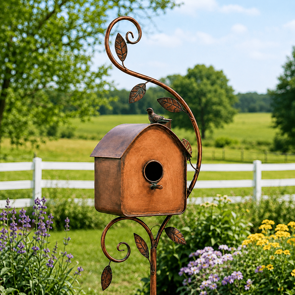🐦Handmade Iron Birdhouse❤
