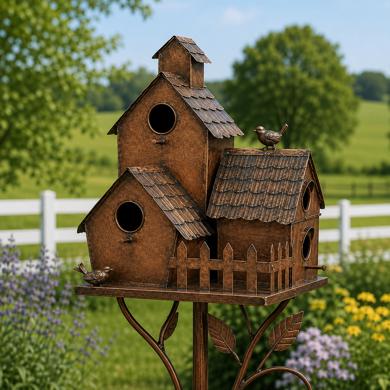 🐦Handmade Iron Birdhouse❤