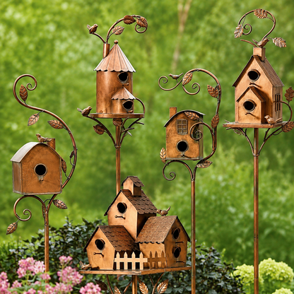 🐦Handmade Iron Birdhouse❤