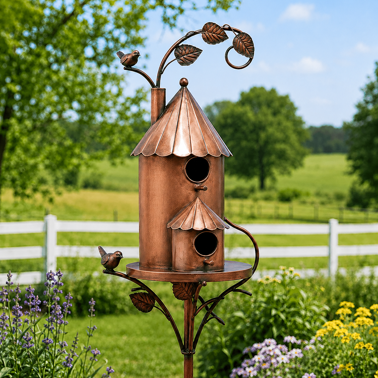 🐦Handmade Iron Birdhouse❤