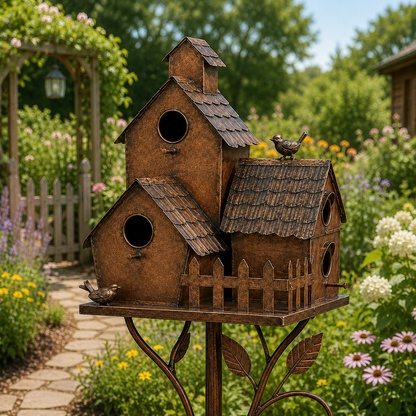 🐦Handmade Iron Birdhouse❤