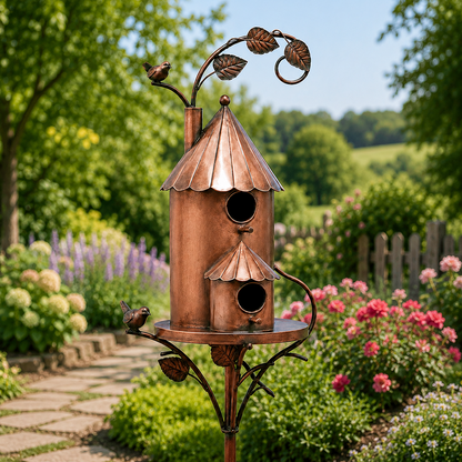 🐦Handmade Iron Birdhouse❤