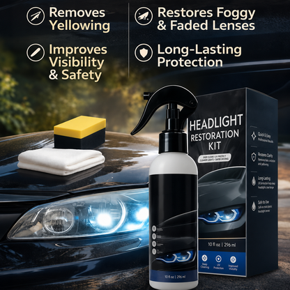 🔥2026 HOT SALE🔥🚘Automotive Headlamp Restoration Fluid