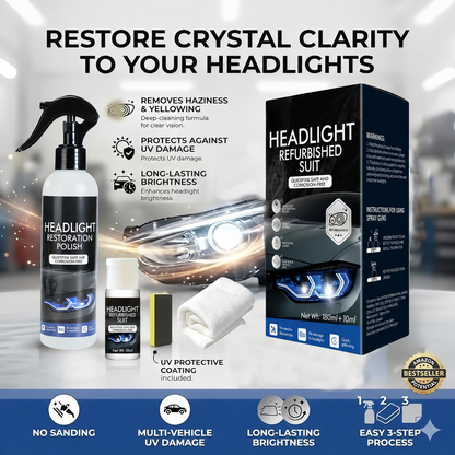 🔥2026 HOT SALE🔥🚘Automotive Headlamp Restoration Fluid