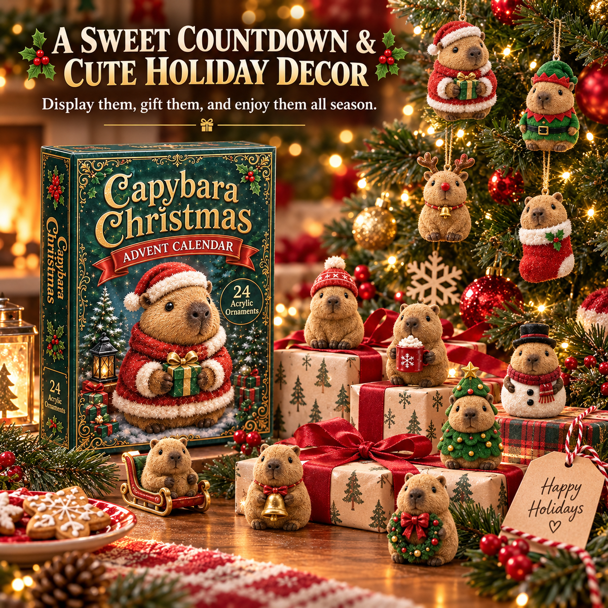 49% OFF - Friend-shaped Buddy Christmas Advent Calendar 2026 - 24-Day Festive Countdown,  Charms Blind Box - Gift For Friend-shaped Buddy Lovers