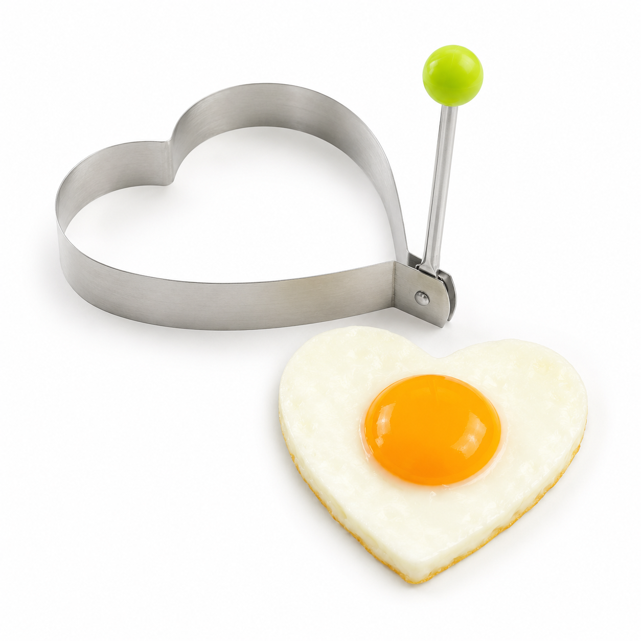 🍳 Stainless Steel Egg Rings & Pancake Molds – 5 Fun Shapes 🥞