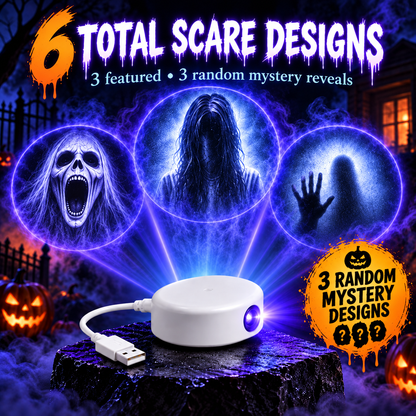 Halloween Ghost Window Projector – Spooky Effects for Home & Car