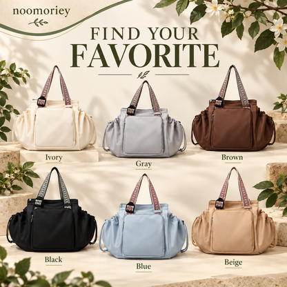 Expandable Tote Bag for Women – Large Capacity Multi-Pocket Work & Travel Bag