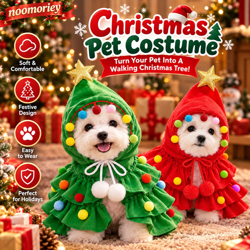 Christmas Pet Sweater – Cozy Winter Dog & Cat Outfit