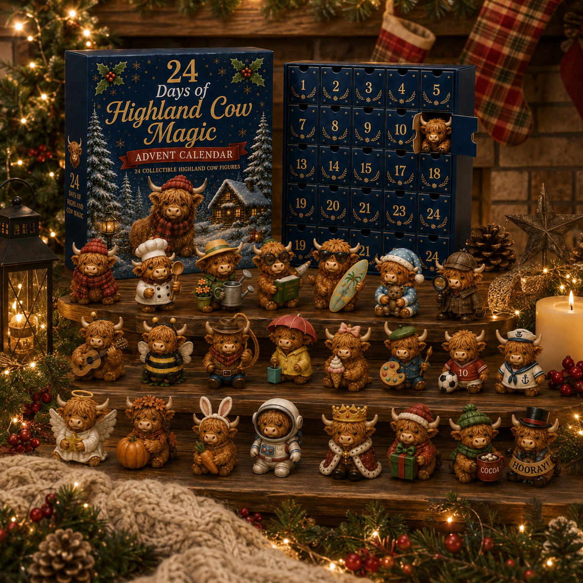 🐮 24 Days of Highland Cow Advent Calendar