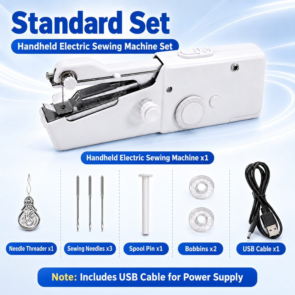 Portable Handheld Sewing Machine – Quick Fabric Repair Tool