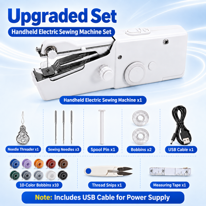 Portable Handheld Sewing Machine – Quick Fabric Repair Tool