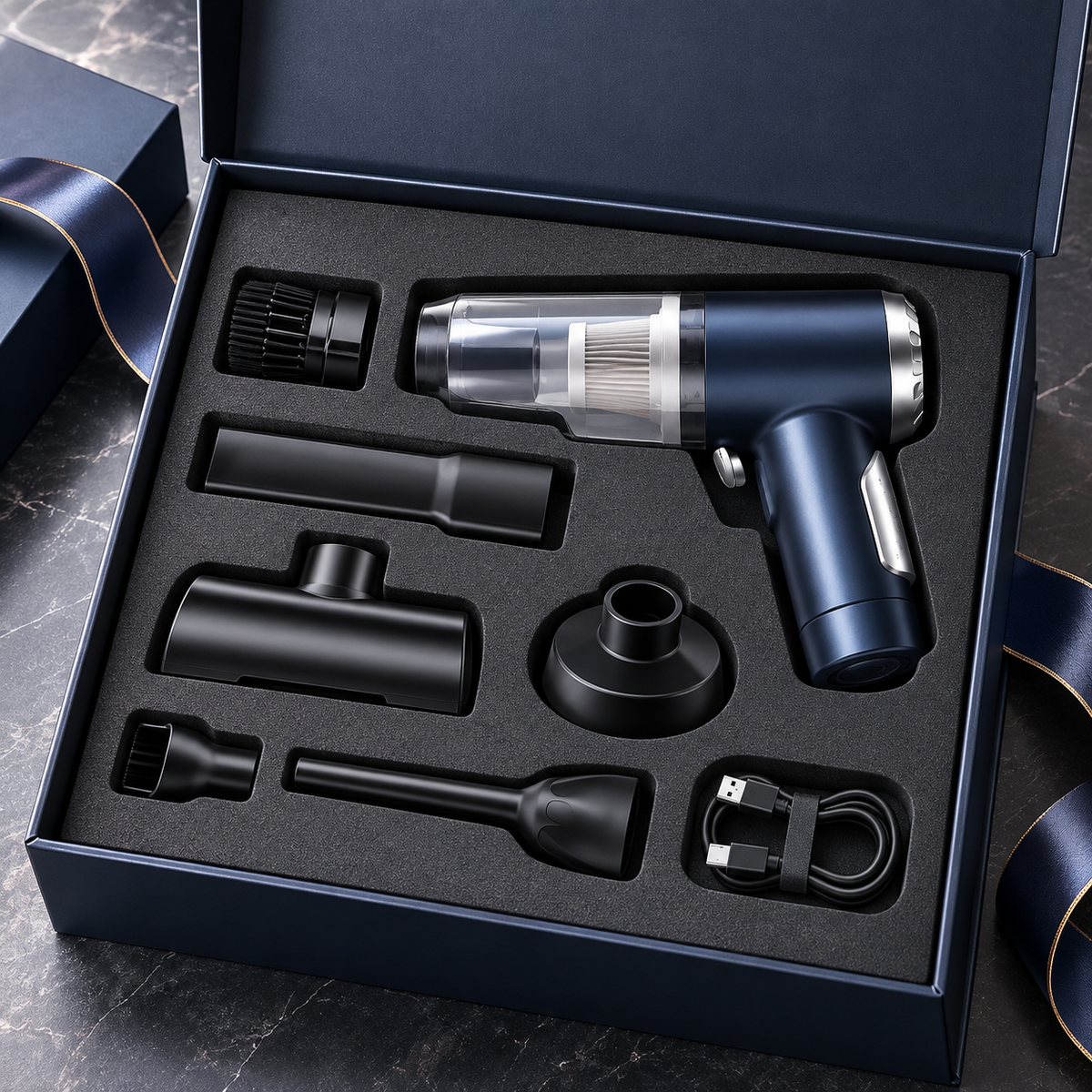 🧹 Compact Handheld Vacuum for Car, Sofa, Bed & Pet Hair Cleanup