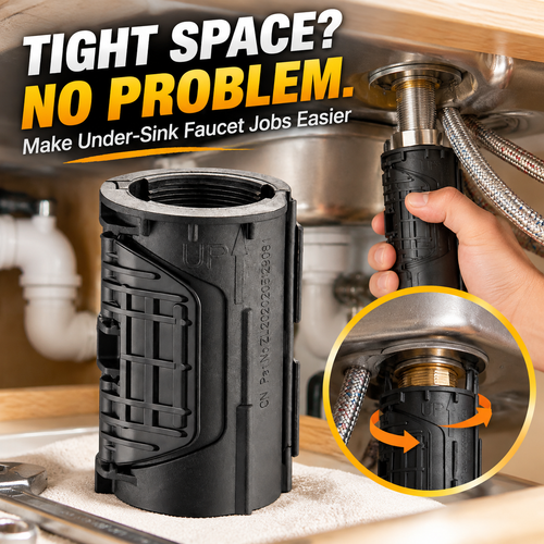 Under-Sink Faucet Installation Tool – Easy Tight-Space Fastening Wrench