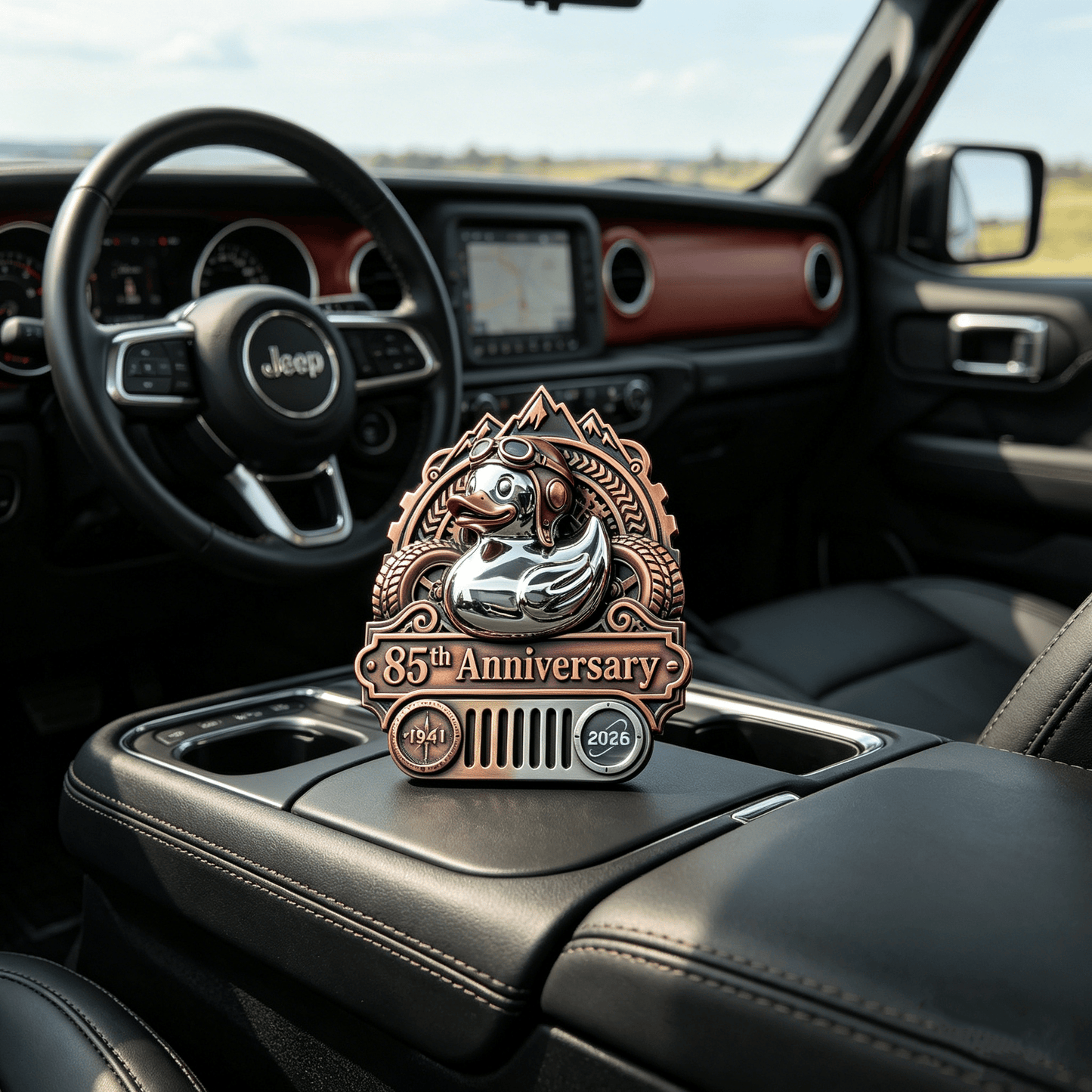 🔥Last Day 49% OFF - 🚗🦆 Rubber Duck Badge