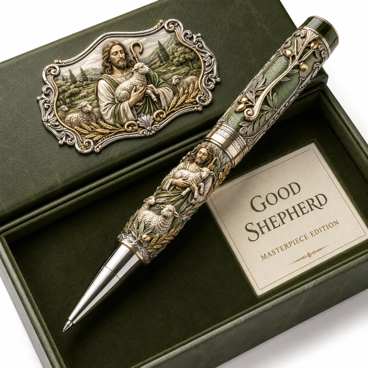 🔥 LAST DAY 50% OFF – ✝️ Sacred Legacy Faith-Inspired Keepsake Pen Collection | 6 Devotional Designs for Prayer Journaling, Bible Study & Meaningful Christian Gifts 🖊️✨