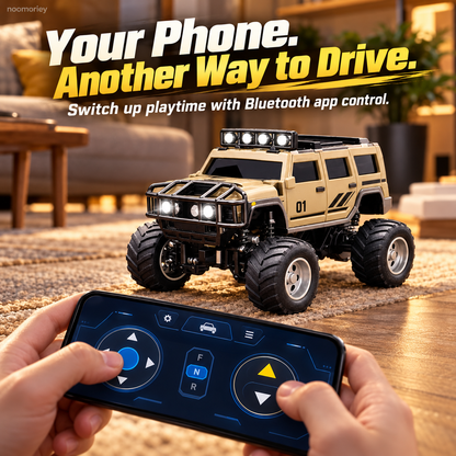 🚙 Mini RC Off-Road Truck – 2.4GHz Remote Control SUV with LED Lights, Spring Suspension & USB Rechargeable Battery 🎁