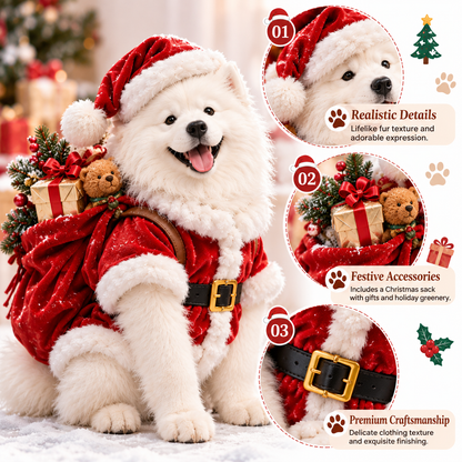 24-Day Samoyed Christmas Collectible Gift Set – Fluffy Trouble Makers