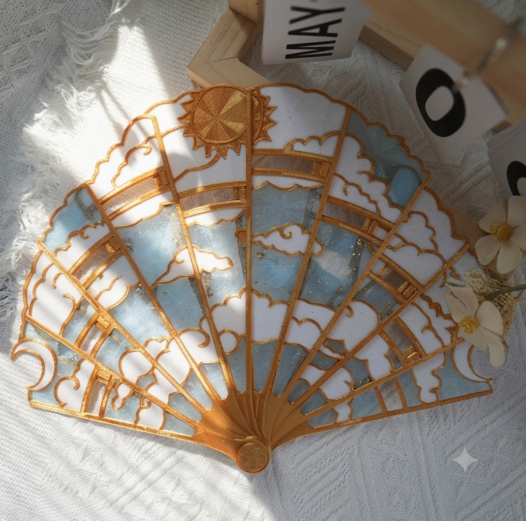 HandFan - Magical And Elegant Intricate Design Hand Fan Accessories