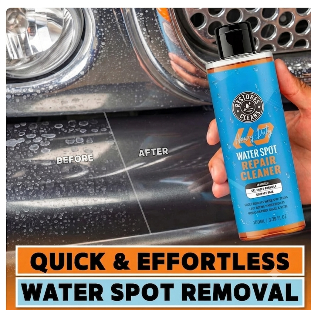 💧 Pro Water Spot Remover Gel – Hard Water & Mineral Deposit Cleaner