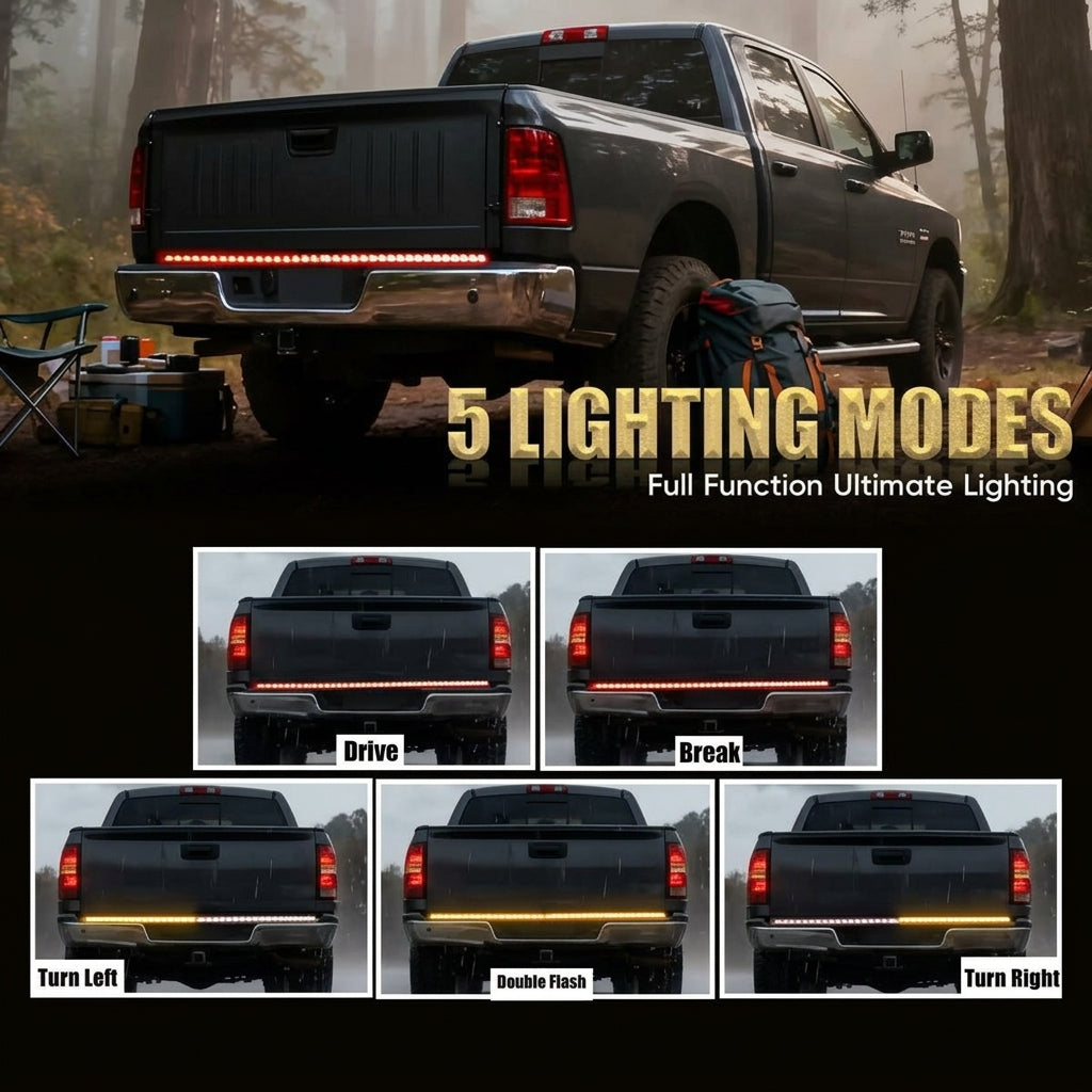 🎁Limited-time 50% off - LED Tailgate Lights, Turn Signals And Driving And Reversing Lights