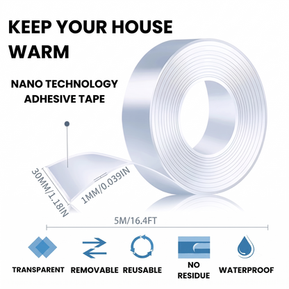 🔥50% OFF🛡️Universal Door Gap Seal Tape – Draft, Dust & Bug Blocker