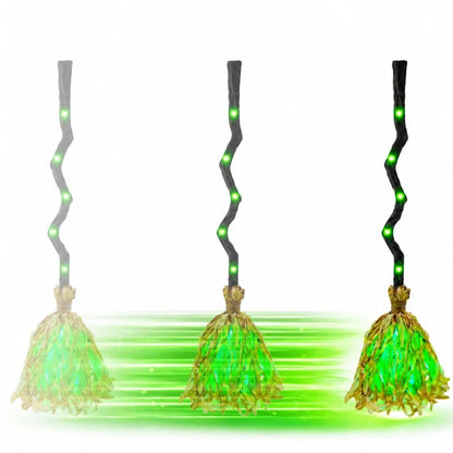 The Halloween Toy That Makes Kids Scream With Excitement! 🧹🎃 A Magical Witch Broom That Moves, Glows & Brings Their Imagination To Life