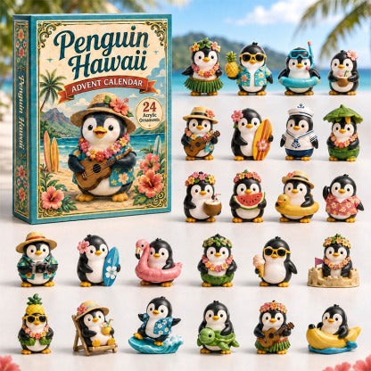 ✨24 Days Penguin Acrylic Ornament Advent Calendar