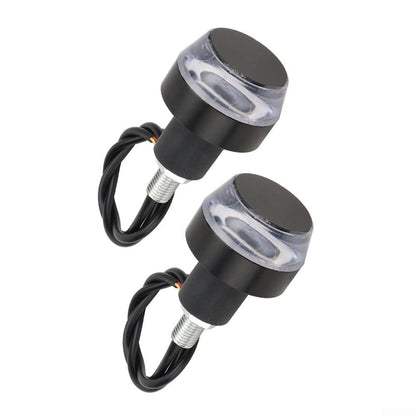 Motorcycle Handlebar LED Turn Signal Lights – High-Brightness 12V Universal Fit