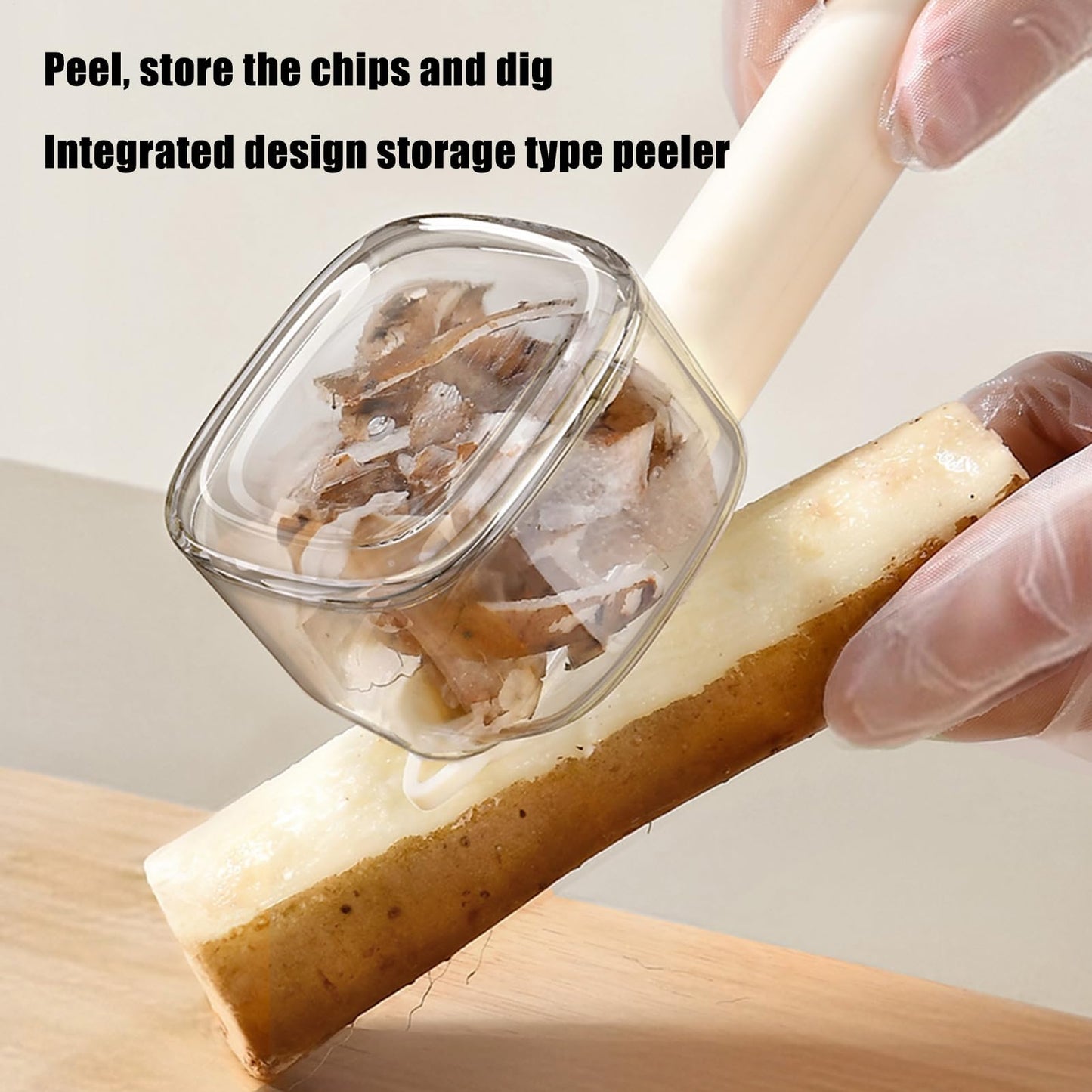 🥔 The No-Mess Potato Peeler That Keeps Your Kitchen Clean While You Prep