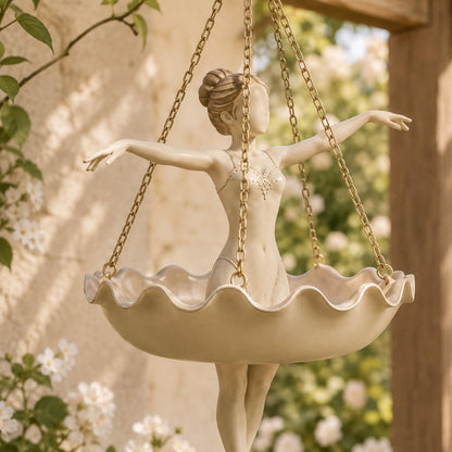 🩰 Turn Your Garden Into A Magical Flower Paradise ✨ Hanging Ballerina Planter
