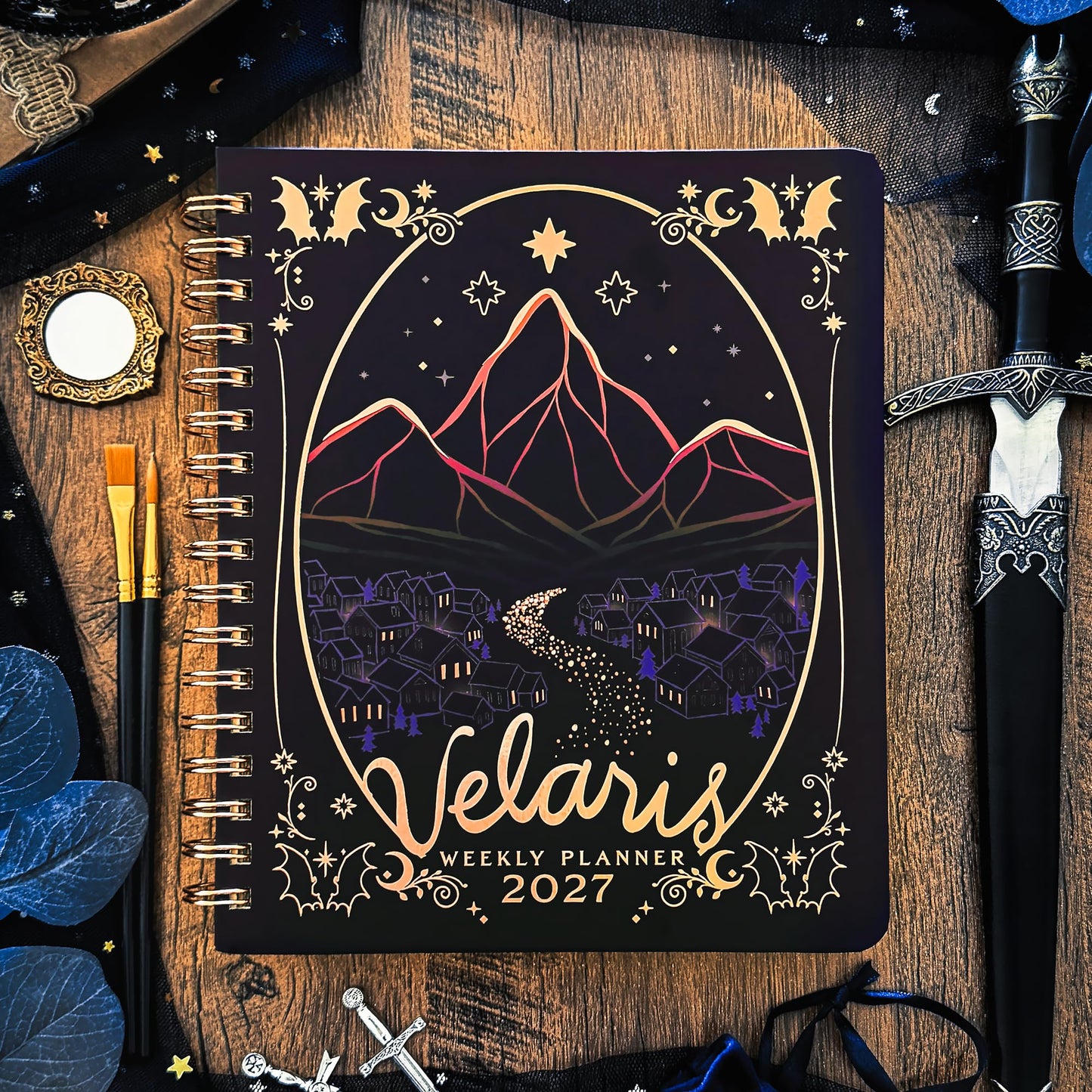 ConQuest A Court of Thorns and Roses Velaris 2027 Weekly Monthly Planner