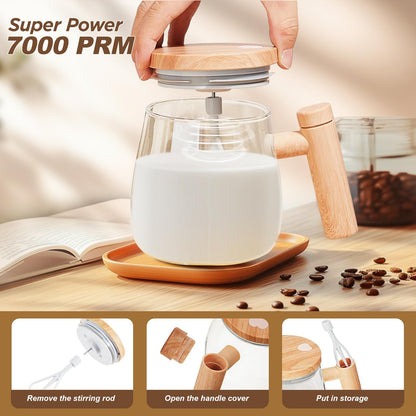 Skip The Spoon. Let Your Drink Stir Itself. ☕⚡