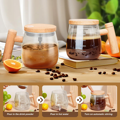 Skip The Spoon. Let Your Drink Stir Itself. ☕⚡
