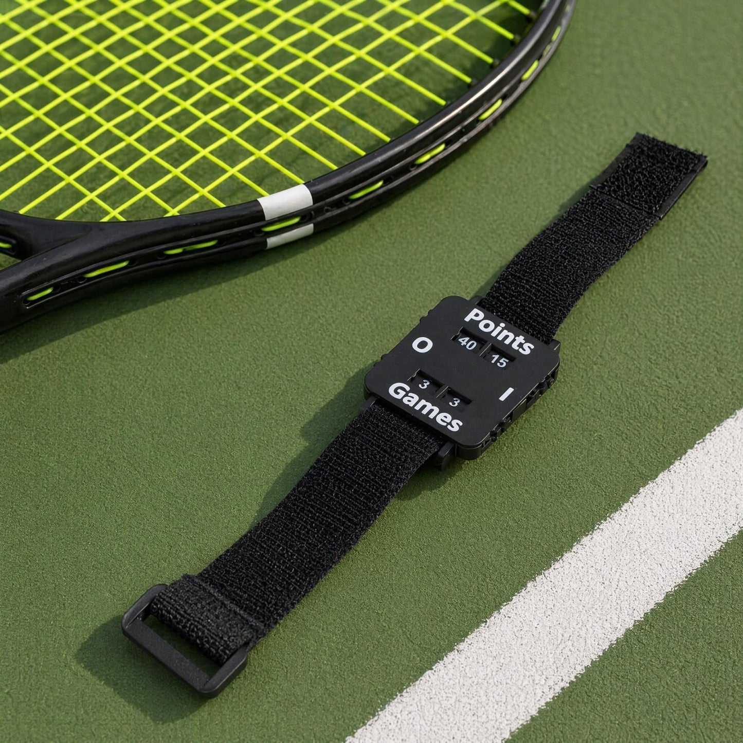 🎾 Wearable Tennis & Pickleball Score Tracker Wristband for Points and Games