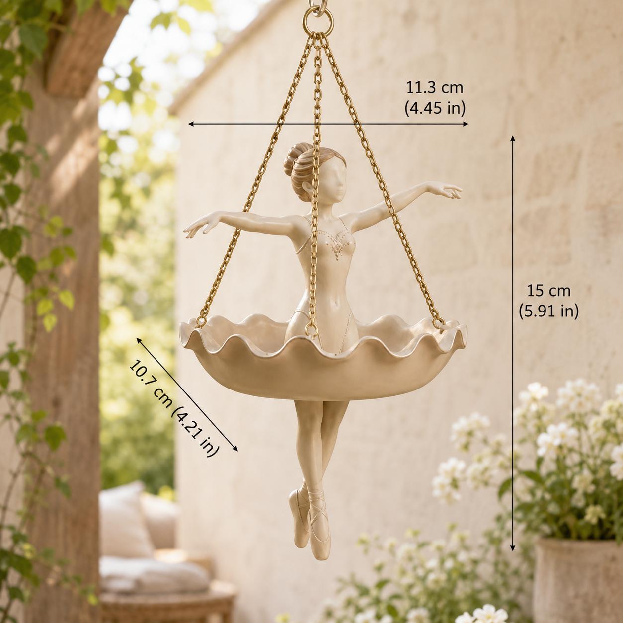 🩰 Turn Your Garden Into A Magical Flower Paradise ✨ Hanging Ballerina Planter