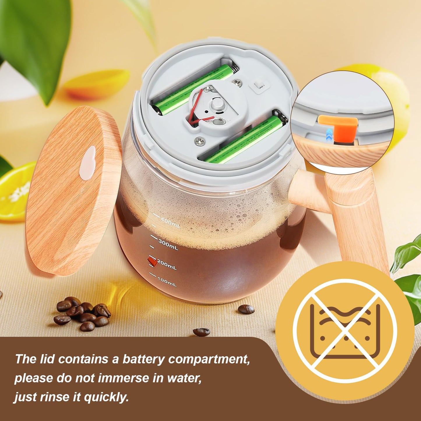 Skip The Spoon. Let Your Drink Stir Itself. ☕⚡