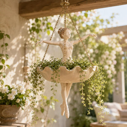 🩰 Turn Your Garden Into A Magical Flower Paradise ✨ Hanging Ballerina Planter